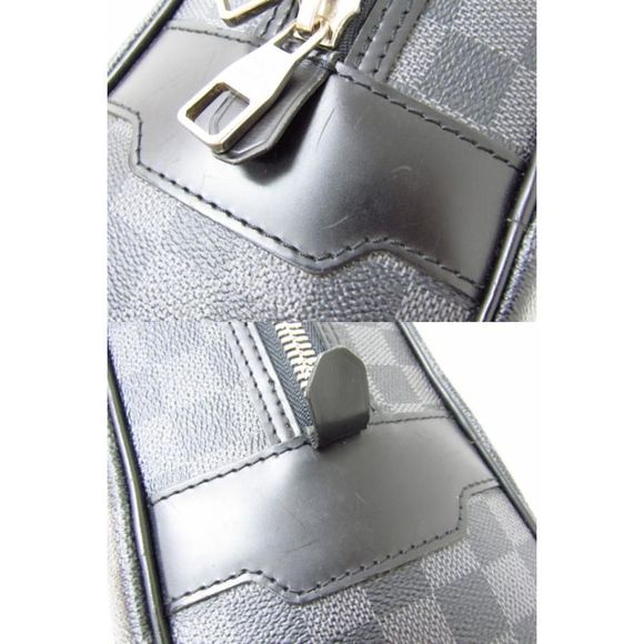 Louis Vuitton Graphite Porte Document Voyage Black - Picture 6 of 9